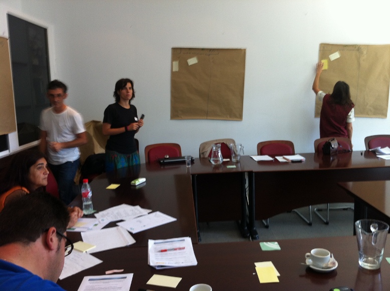 categorías consensuadas por los agentes durante el segundo taller del proyecto DUSPANAC